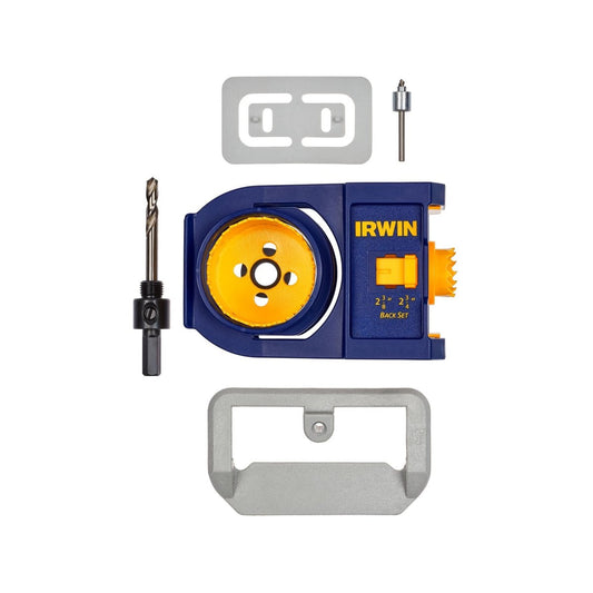 Irwin Door Lock Installation Kit - Bi-Metal Hole Saws - Easy Install - Auzzistore