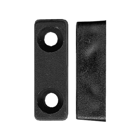 Rolltrak Black Plastic Shower Screen Pick Up Block 26mm Plastic Durable - Auzzistore