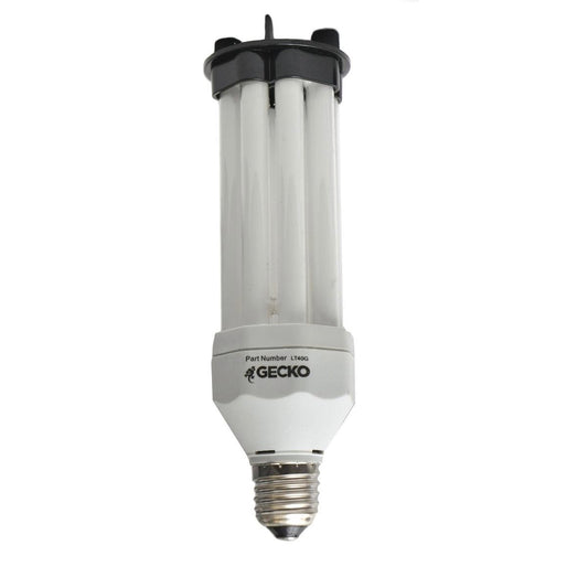 Gecko 40W Bug Zapper UV Lamp - 58mm Glass Metal Plastic - Low Power - Auzzistore