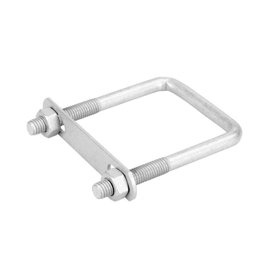 Pinnacle Galvanised U Bolt Square - M8 - 78mm x 50mm - High Corrosion Resistance - Auzzistore