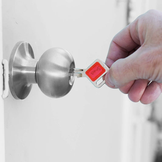 Ehi LW4 Red Specialty Taggy Key - 55mm x 23mm - Reliable Key Cutting Service – view 2 - Auzzistore