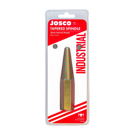 Josco 16mm Right Hand Spindle Tapered - For 200MM Bench Grinders - M16 Thread – view 2 - Auzzistore