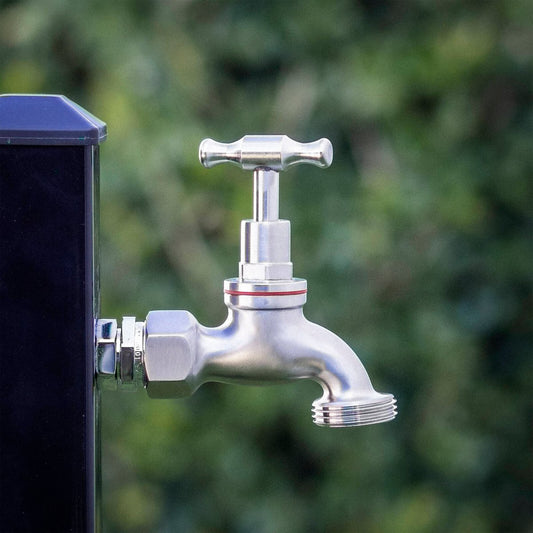 Enduraseal 15mm Stainless Steel Female Garden Tap - Durable - Leak-Free – view 2 - Auzzistore