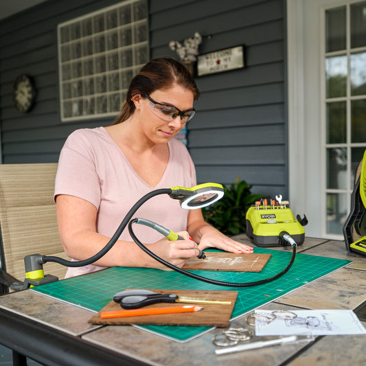 Ryobi 18V ONE+ Rotary Tool Station RRTS18 - 35 Accessories - 92cm Flexshaft – view 2 - Auzzistore
