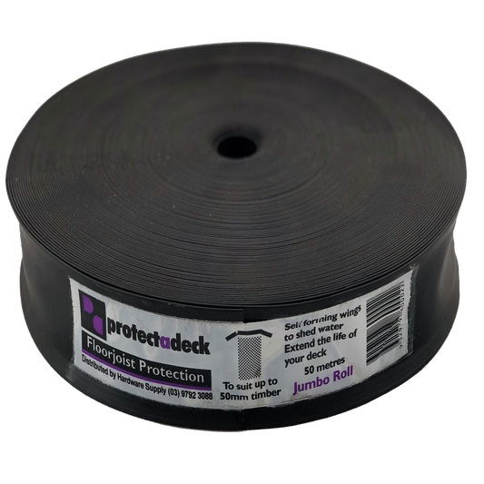 Protectadeck 45mm x 50m Flexible PVC Joist - UV Stabilized - Durable - Auzzistore