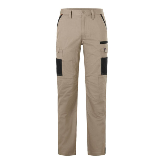Citeco Size 97r Cargo Pants - Khaki - Cotton Stretch - Comfortable & Practical