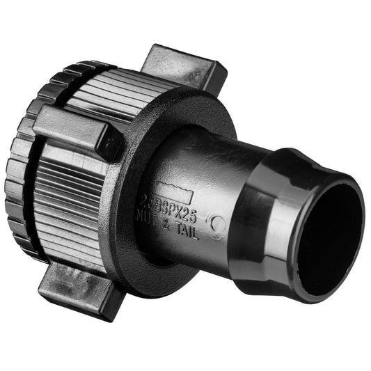 Toro 25mm Poly Nut and Tail - 25mm - Polypropylene - Secure Connection - Auzzistore