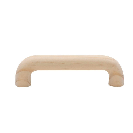 Prestige Rounded Draw Handle - 96mm - Pine Wood - Traditional Design