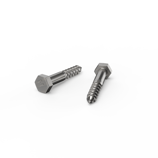 Zenith Coach Screws - M8 x 50mm - Stainless Steel 304 - Heavy Duty - 12 Pack – view 2 - Auzzistore