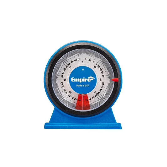 Empire Angle Meter Protractor - 170mm Polycast - Durable Magnetic Design - Auzzistore