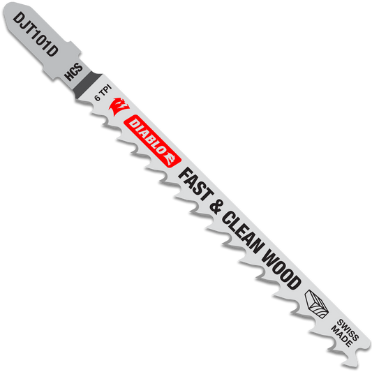 Diablo 100mm High Carbon Steel Jig Saw Blade - 5 Pack - Fast Clean Cuts – view 2 - Auzzistore