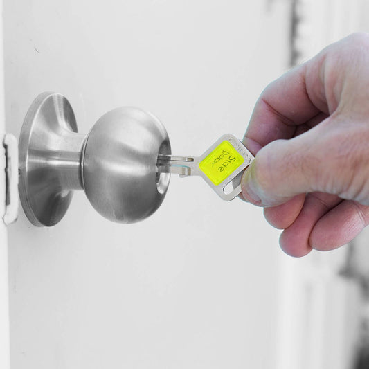 Ehi LW4 Yellow Specialty Taggy Key - Key Blank 55mm x 23mm - Reliable Key Cutting – view 2 - Auzzistore