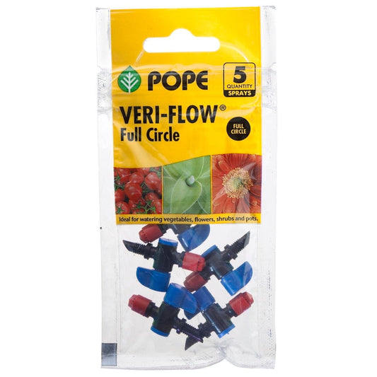 Pope Poly Veri Flow Micro Spray Head 5 Pack 5 Size Polypropylene Versatile - Auzzistore