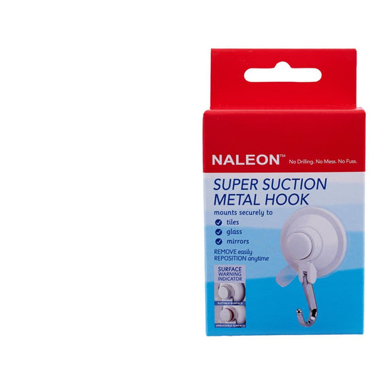 Naleon Super Suction Hook - 3Kg - ABS Plastic - Removable/Relocatable – view 2