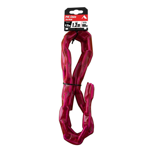 Pinnacle 4 PVC Chain - 8mm x 1.2m - Zinc Plated - Heavy-Duty Security - Auzzistore