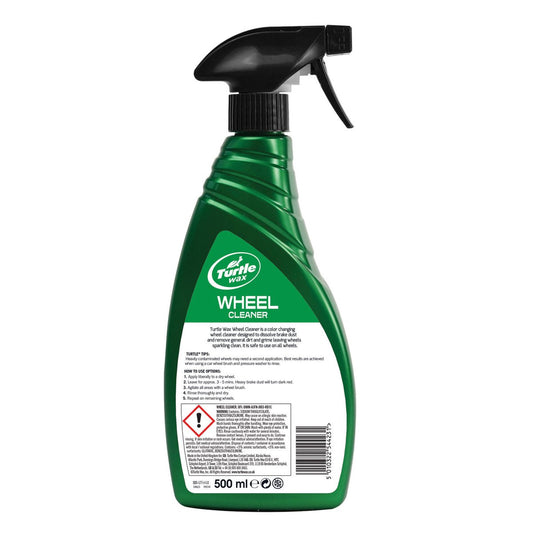 Turtle Wax Wheel Cleaner - 500ml - Colour Changing - Removes Brake Dust – view 2