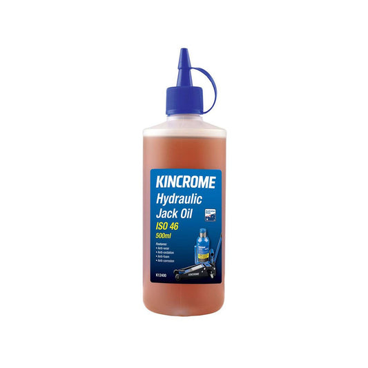 Kincrome Hydraulic Jack Lubricating Oil - 500ml Iso 46 - Anti-Wear, Multi-Purpose