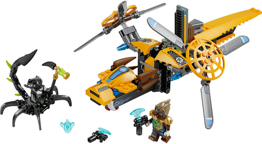 LEGO 70129 Lavertus' Twin Blade Helicopter - CHI Power - Legends of Chima – view 2 - Auzzistore