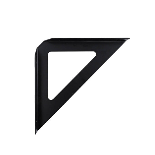 Carinya Triangle Stayed Bracket - 240mm - Powder Coated Steel - Black – view 2 - Auzzistore