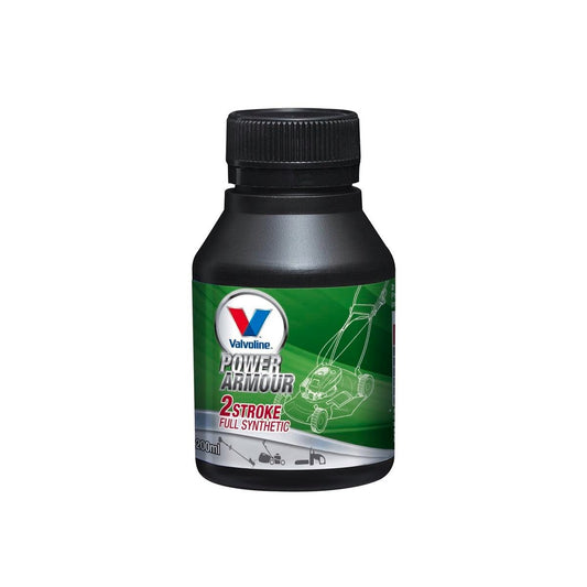 Valvoline Power Armour 2 Stroke Full Synthetic Oil 200ml - Enhanced Lubrication