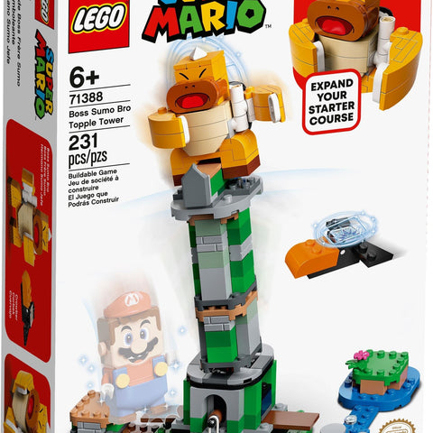 LEGO 71388 Boss Sumo Bro Topple Tower Expansion Set - Auzzistore