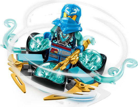 LEGO 71778 Nya's Dragon Power Spinjitzu Drift – NINJAGO Spinning Action Set – view 2 - Auzzistore