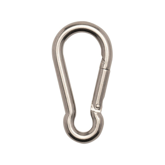 Taskmaster 316 Stainless Steel Snap Hook 8 x 80mm - 5 Pack - Durable Rigging – view 2 - Auzzistore