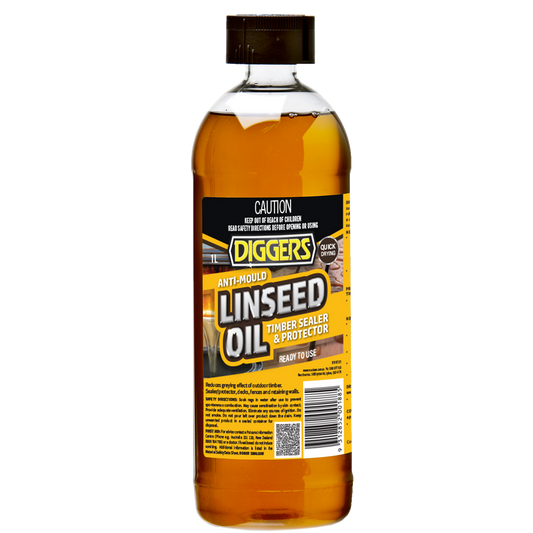 Diggers Anti Mould Linseed Timber Oil 1L Natural Oil Protection - Auzzistore