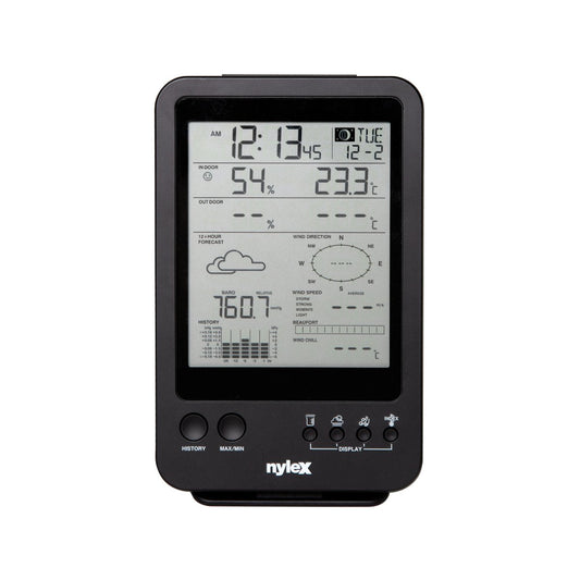 Nylex Digital Weather Station Pro - Indoor Outdoor Monitor - 150mm x 280mm x 385mm – view 2