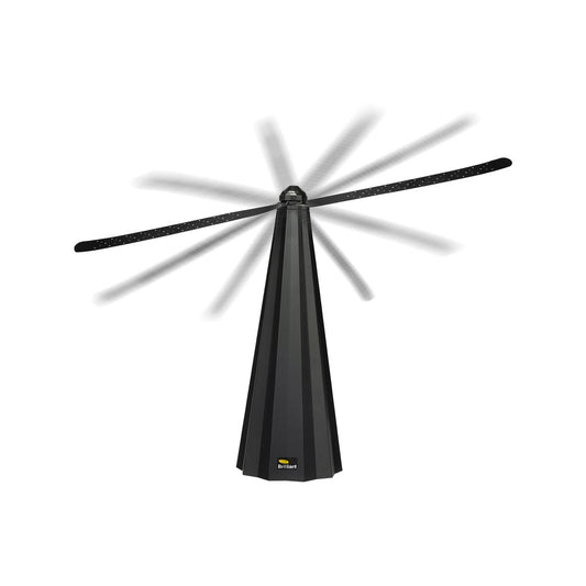Brilliant Lighting Insect Repeller Fan 2 Pack - 92mm x 242mm - Black - Portable – view 2 - Auzzistore
