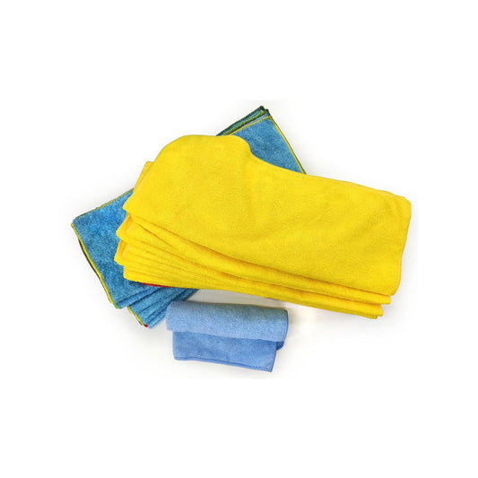 All Set Microfibre Cloth - 1kg Bag - Soft & Absorbent - Assorted Sizes – view 2