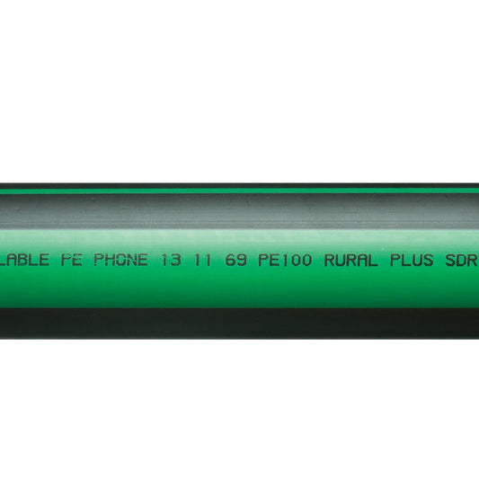 Vinidex Rural Plus 19mm x 1m Poly Pipe - PE - UV Stabilized - Flexible - Auzzistore
