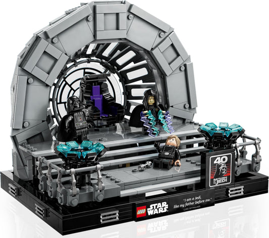 LEGO 75352 Emperor’s Throne Room Diorama – Star Wars Display Model – view 2 - Auzzistore