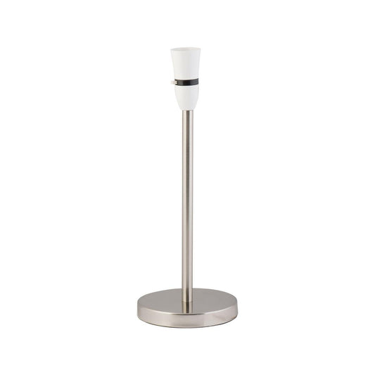 Verve Design Kiama Candlestick Lamp - 60W - Metal - Stainless Steel Finish