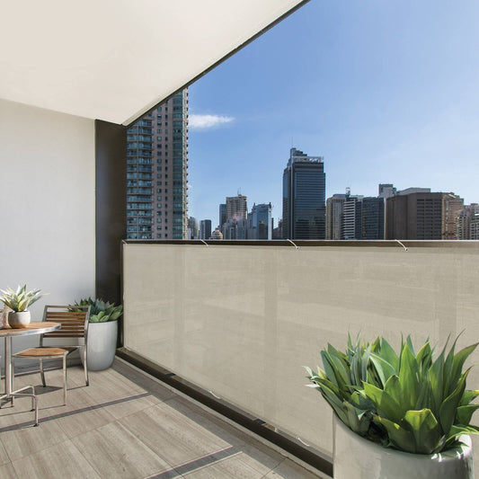 Pillar Products Balcony Screen - 0.9 x 6m - HDPE - 85% UV Cover – view 2