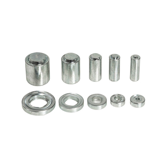 Grunt Metal Grommet Punch Kit - 5mm 8mm 12mm 17mm - Strong Durable Accessory – view 2 - Auzzistore