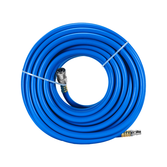 Powerfit 20m Braided Air Hose with Nitto Fittings - 300 PSI - Durable – view 2 - Auzzistore