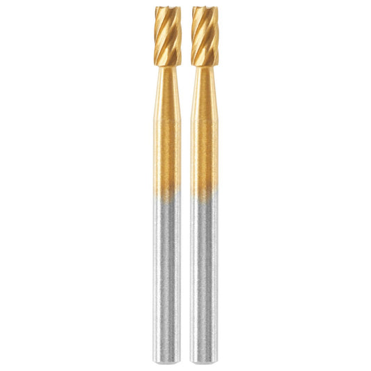 Dremel Max Life Rotary Carving Bit 2 Pack - 2mm - High Performance - Silver - Auzzistore