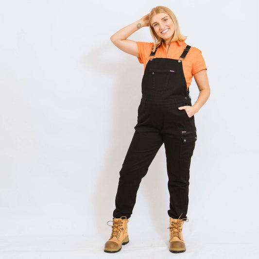 Green Hip All Women Overalls - Black - Size 16 - Adjustable Straps - UPF 50+ – view 2