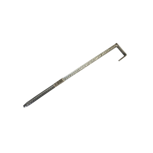 Maxi Metals Plinth Peg - 400mm Galvanised Steel - Durable Garden Edging – view 2