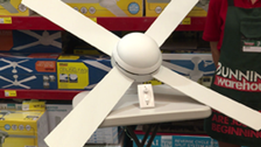 Mercator 130cm White Grange Ceiling Fan with Light - 4 Blade - Quiet Operation – view 2