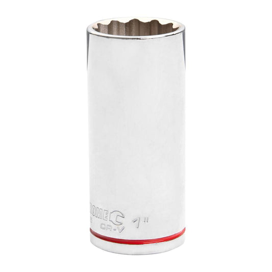 Kincrome 1 1/2" Drive Deep Socket - Chrome Vanadium Steel - Rust Resistant - Auzzistore