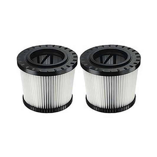 Dewalt Vacuum Accessory Replacement Filter - HEPA - 2 Pack - Easy Replacement