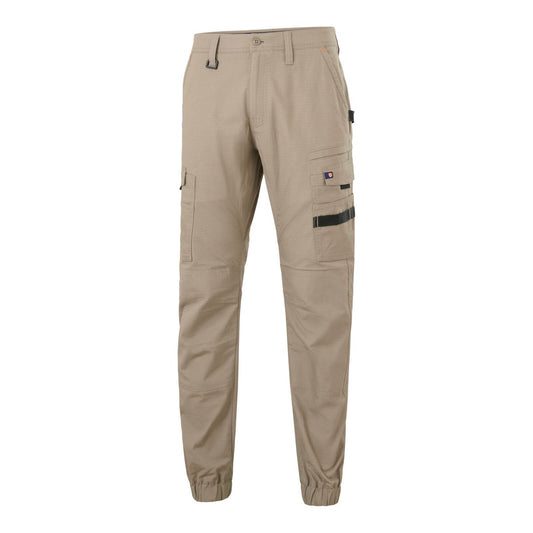 Citeco Cuffed Cargo Ripstop Pant 87r - Khaki - UPF 50+ Sun Protection – view 2