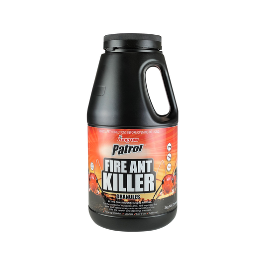 Amgrow 3kg Granular Patrol Fire Ant Killer - Effective Ant Control - Auzzistore