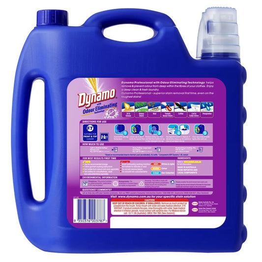 Dynamo Professional Odour Eliminating Laundry Liquid 6 Litre Front and Top Loader — image 2