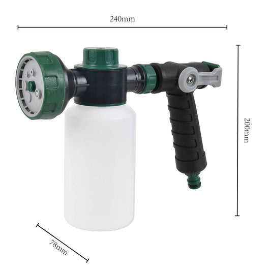 Garden Basics 500ml Spray Bottle Gun - 7 Pattern Nozzle - Adjustable Mix Ratio – view 2 - Auzzistore