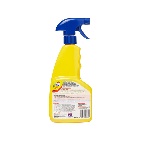 Long Life 750ml Carpet Cleaner - Antibacterial - Oxygen Powered - Apple Fragrance – view 2