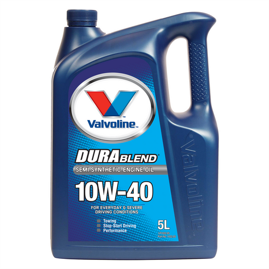 Valvoline 10W-40 Durablend Engine Oil - 5L - Semi-Synthetic - Wear Protection