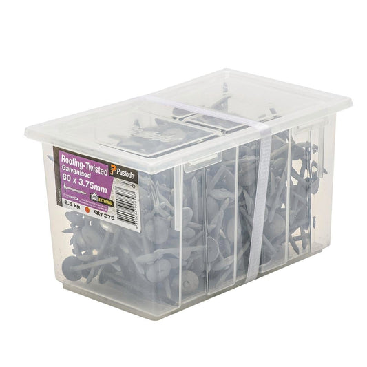 Paslode Roofing Nails - 60 x 3.75mm - Galvanised Steel - 275 Pack - Auzzistore